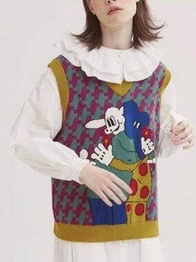 Kina and Tam Best Friends Sweater Vest